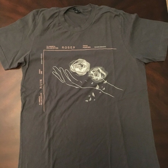 Shawn Mendes Other - Shawn Mendes Illuminate Tour "Roses/Ruin" Shirt